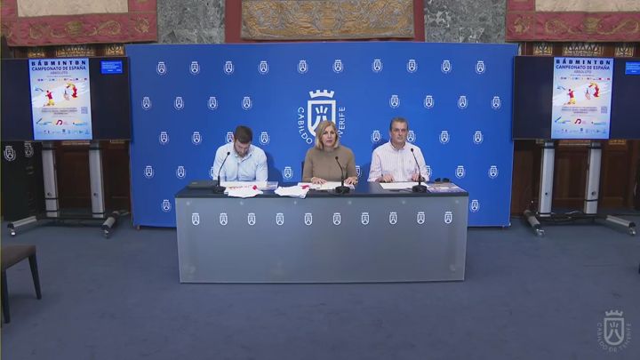 Imagen de El Cabildo acoge la presentación del Campeonato de España Absoluto de Selecciones Autonómicas de Bádminton