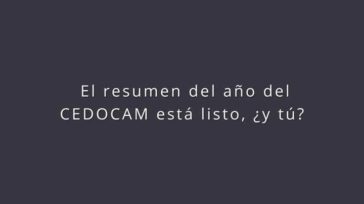 Imagen de Resumen del año 2024 del CEDOCAM
