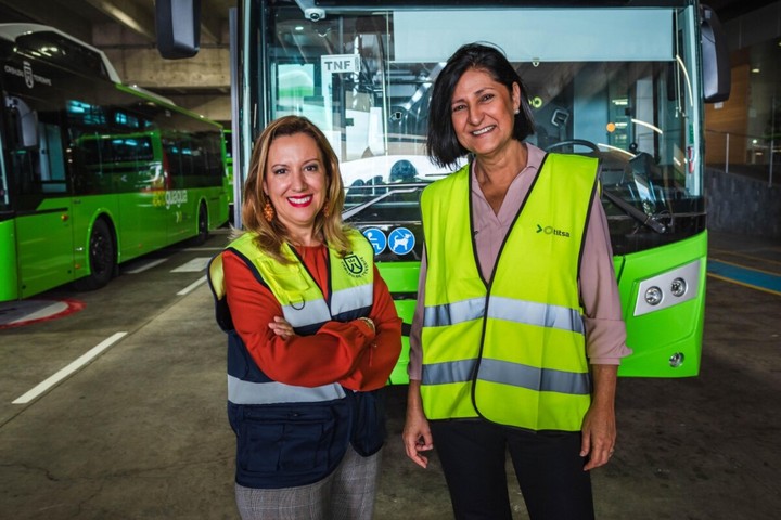 Imagen de El Cabildo eliminará por completo el polvo de sílice del tranvía en junio de 2025