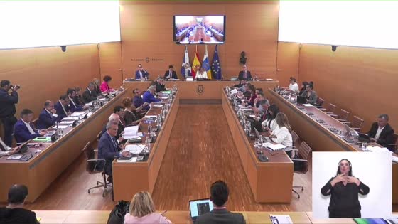 Imagen de Pleno extraordinario del Cabildo de Tenerife, 05 de mayo de 2025