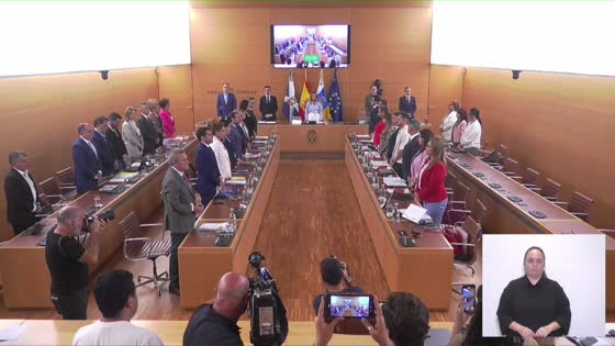 Imagen de Pleno extraordinario del Cabildo de Tenerife, 29 de mayo de 2025