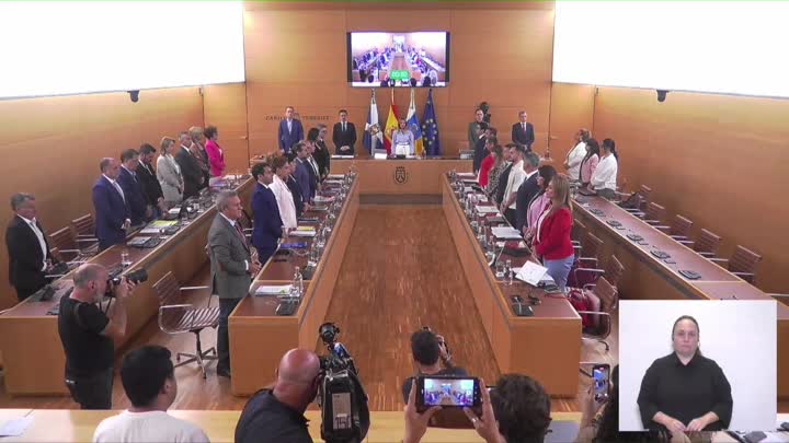 Imagen de Pleno extraordinario del Cabildo de Tenerife, 29 de mayo de 2025