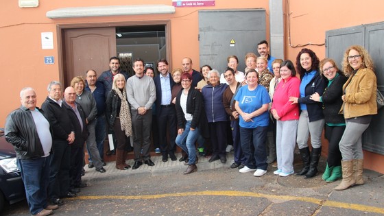 Imagen de El centro de mayores de Chío, protagonista en las acciones de Ansina