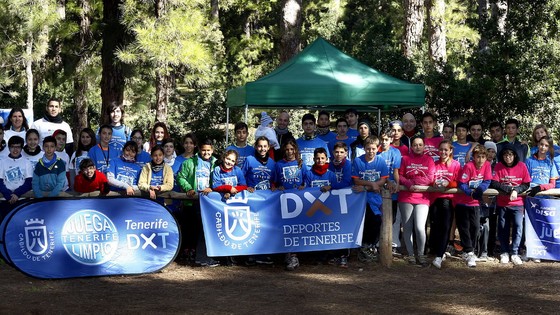 Imagen de La orientación deportiva de los Juegos Cabildo de Tenerife reúne a más de medio centenar de deportistas en Las Raíces