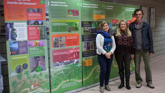 Imagen de El Cabildo conciencia a la población de la Isla sobre la conservación los montes con la exposición ¿Te imaginas un mundo sin bosques? 